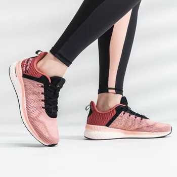 

361 women's shoes spring and summer new soft bottom breathable mesh shoes Q spring shock absorption running shoes