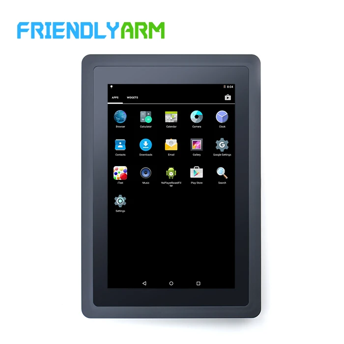 

7 Inch HD Capacitive Touch Display HD702, Support T2 / T3 / 4418 / Tiny4412