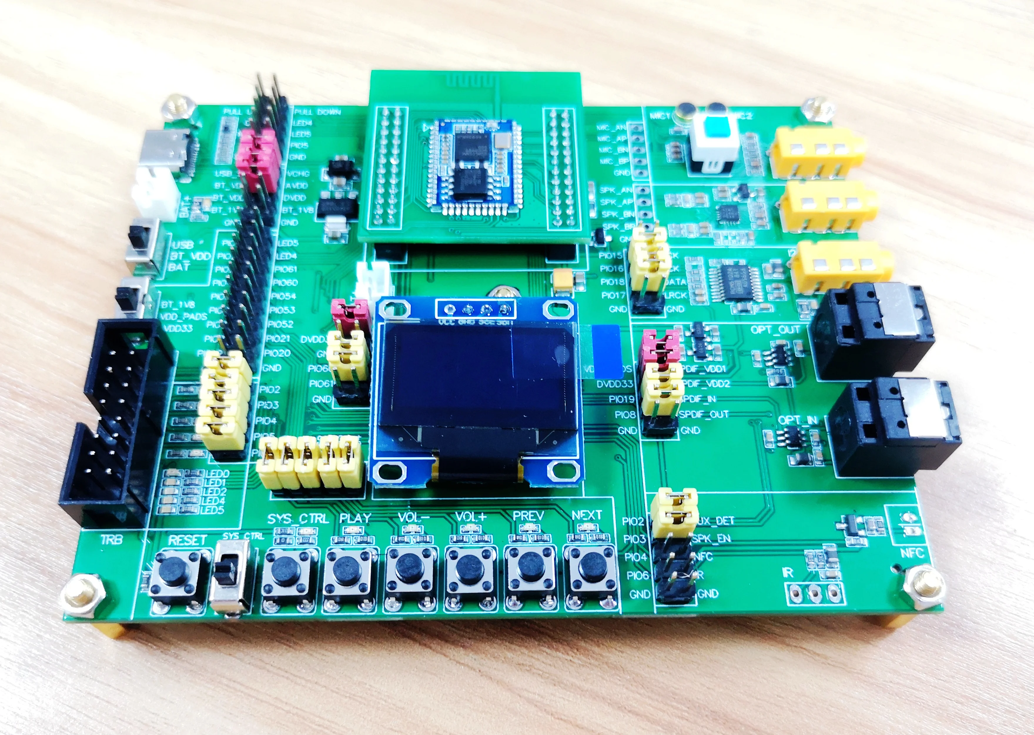 QCC3020 3034 5124 5125 Bluetooth макетная плата моделирование Demo