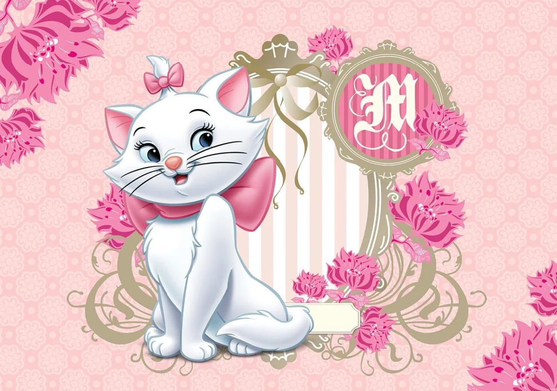 7x5ft 2 Style Marie Cat Light Pink Pattern Custom Photo Studio Backdrop Background Vinyl 2cm X 150cm Aliexpress Consumer Electronics