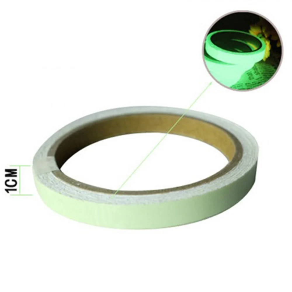 Bicycle Reflective Glow Tape Self-adhesive Sticker Luminous Bike Tape Fluorescent Glowing Dark Striking Warning Bike Tape BC0192 (12)