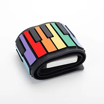 

49 Keys Home Portable Keyboard Piano Kill Time Electronic Practice Educational Instrument Kids Children Multifunction Foldable