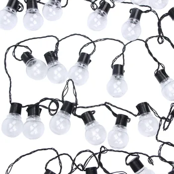 

outdoor 10m 38 led party string fairy light christmas xmas globe bulb led fairy string light garland garden street wedding decor