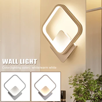 

Modern Simple Stairway Aluminium Porch LED Wall Light Living Room Bedside Lamp Indoor Decoration Bedroom Bathroom Entrances