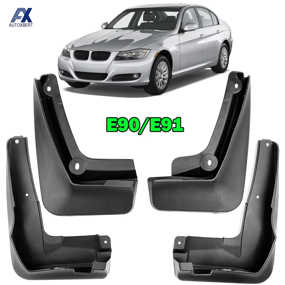 Schlamm Flaps Für BMW 3 Serie E90 E91 E92 G20 F30 F31 Auto Kotflügel Splash  Guards Schmutzfänger Auto Kotflügel zubehör 4 stücke 2007-2020 - AliExpress