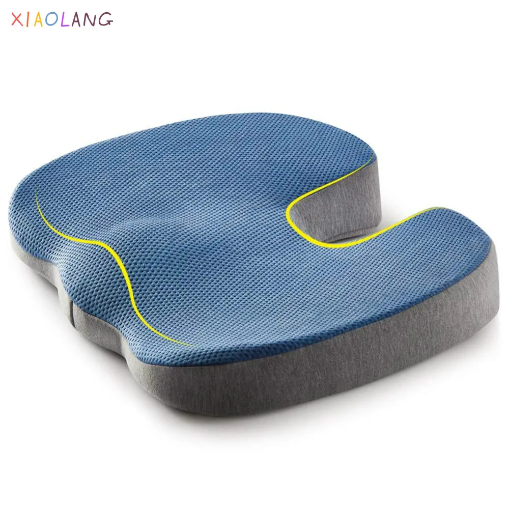 

Travel Seat Cushion Coccyx Orthopedic Memory Foam U Seat Massage Chair Cushion Pad Car Office Massage Cushion Home Textile