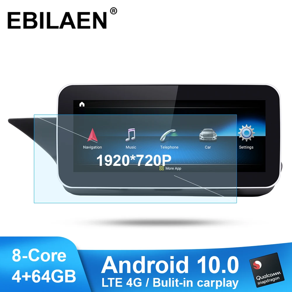 

Car Multimedia Player for Mercedes Benz E Class W212 2009-2015 Android 10.0 Autoradio Navigation IPS Screen Head Unit GPS LTE 4G