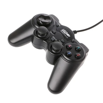 

USB 2.0 Gamepad Gaming Joystick Wired Game Controller For PC Computer Laptop