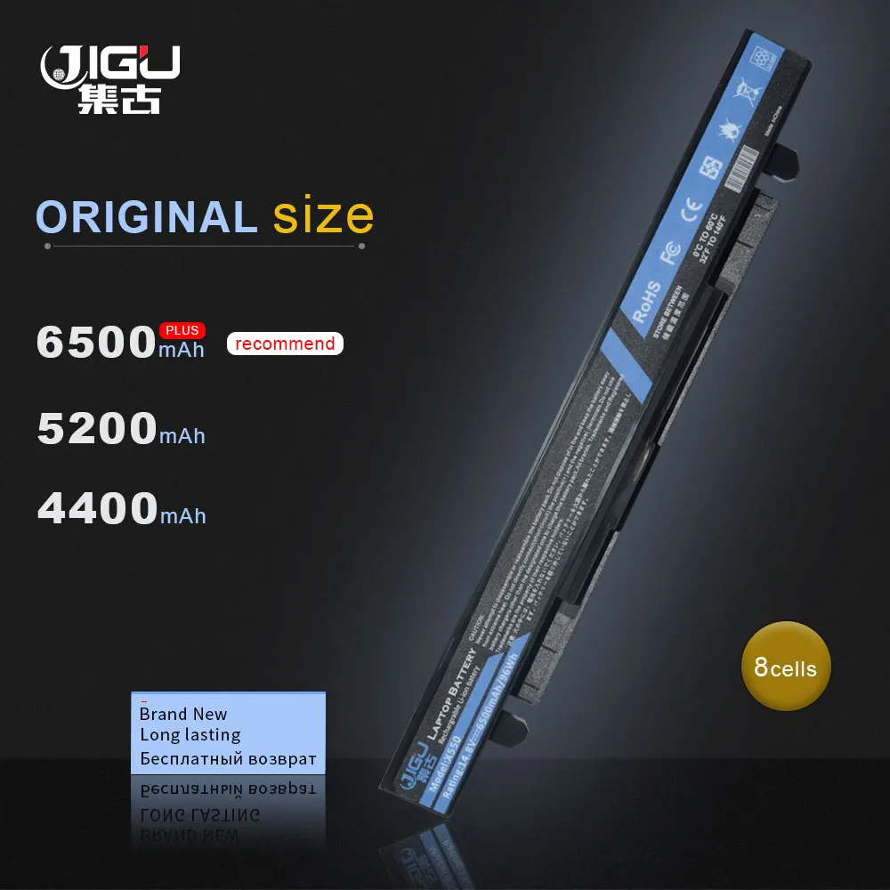 JIGU Laptop Battery A41 X550 X550A For Asus A450 A550 F450 F550 F552 K450 K550 P450 P550 R409 R510 X450 X550C X452E X450L|battery a41-x550|laptop