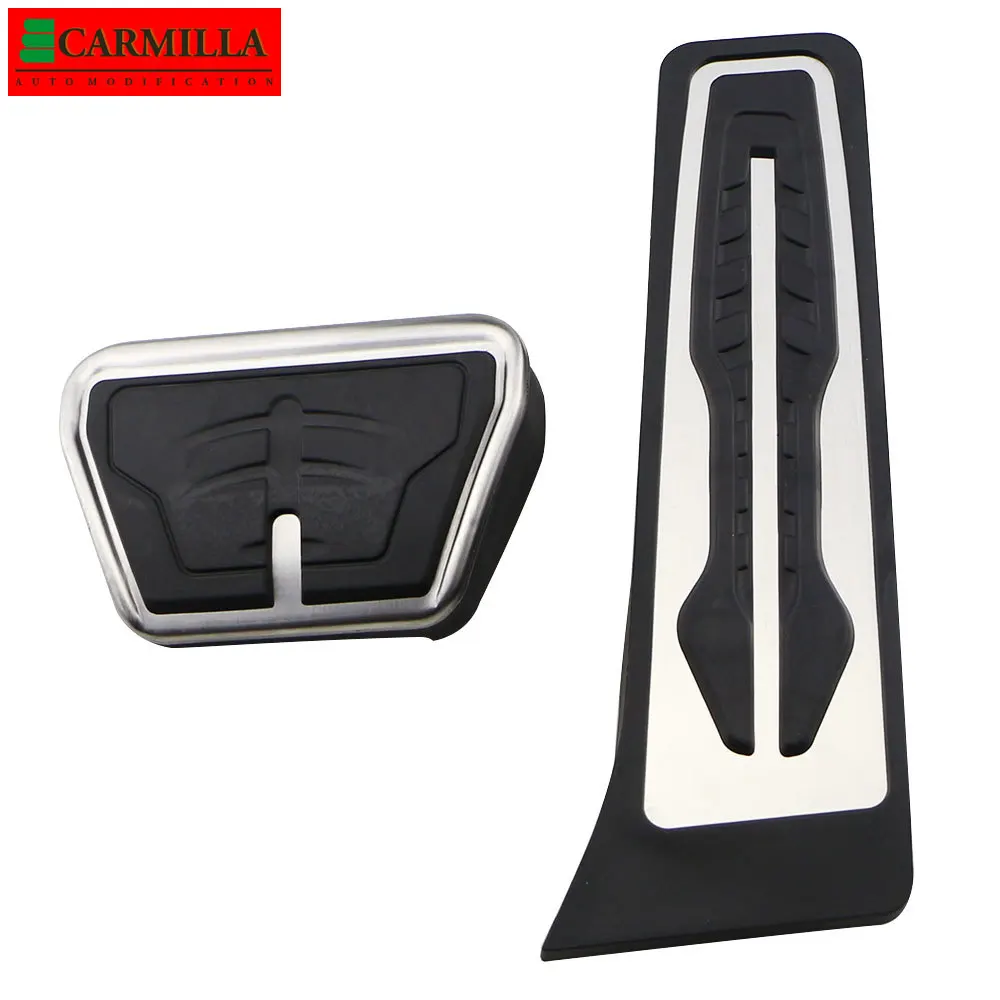 2pcs Auto Gaspedal Fußstütze Pedal Cover Pad Platte für Bmw 1 3 5 7 Serie  X3 X5 X6 X7 E90 E60 E91 E87 F30 F31 G28 G07 G30