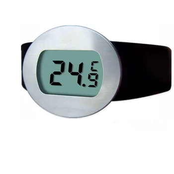 

Both Metal Stainless Steel Liquid Crystal Wrist Watch Type Water Temperature Plan Cup Feeding Bottle Intelligence A Wrist Type
