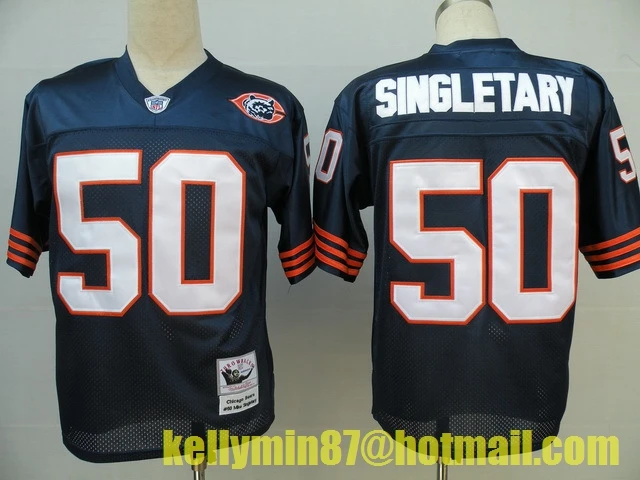 Многоцветный Stitiched, Chicago, Jim McMahon, William Perry, Walter Payton, Dick Butkus, Gale Sayers, Mike Singletary, Throwback for men Jersey - Цвет: Многоцветный