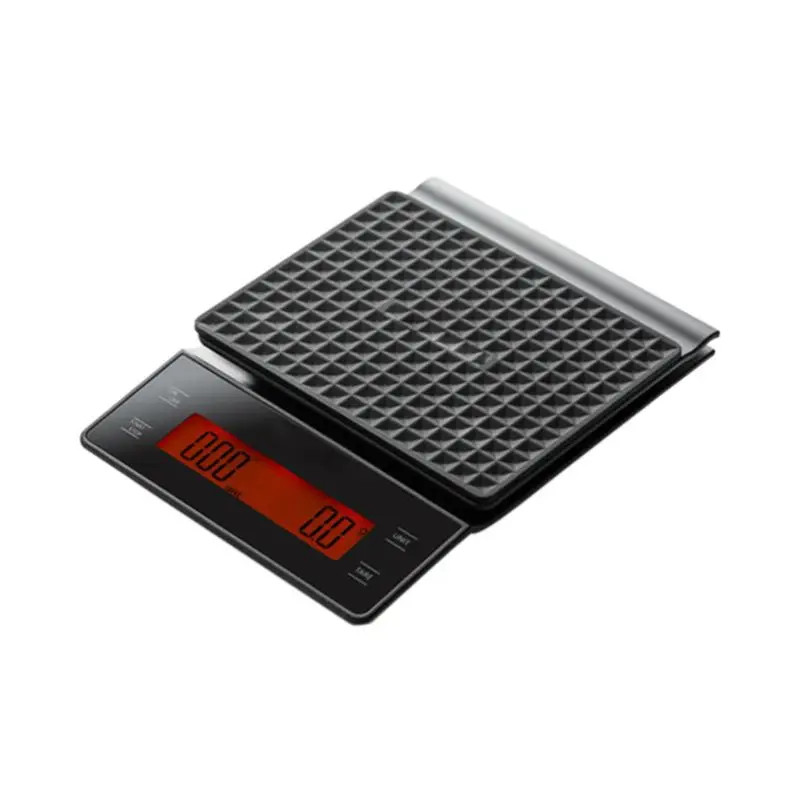 Кг/3 кг/0,1 г капельного Кофе весы с таймером электронные цифровые Кухня весы ЖК-дисплей весы qyh - Цвет: Черный