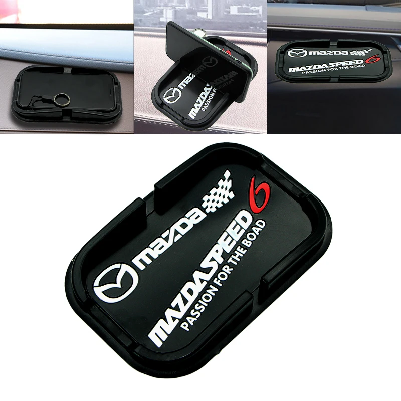 

Car Non Slip Grip Pad Phone GPS Holder Mat for Mazdas 5 6 323 626 RX8 7 MX3 MX5 Atenza Axela Car Accessories