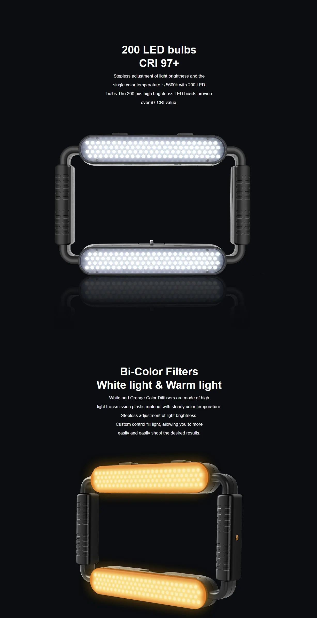 GVM TL-10S 10W Smartphone Video Rig Vertical Shooting LED Ring Light LED Video Light 2 H22d6386dc6ff45588b6443a650965ad5e