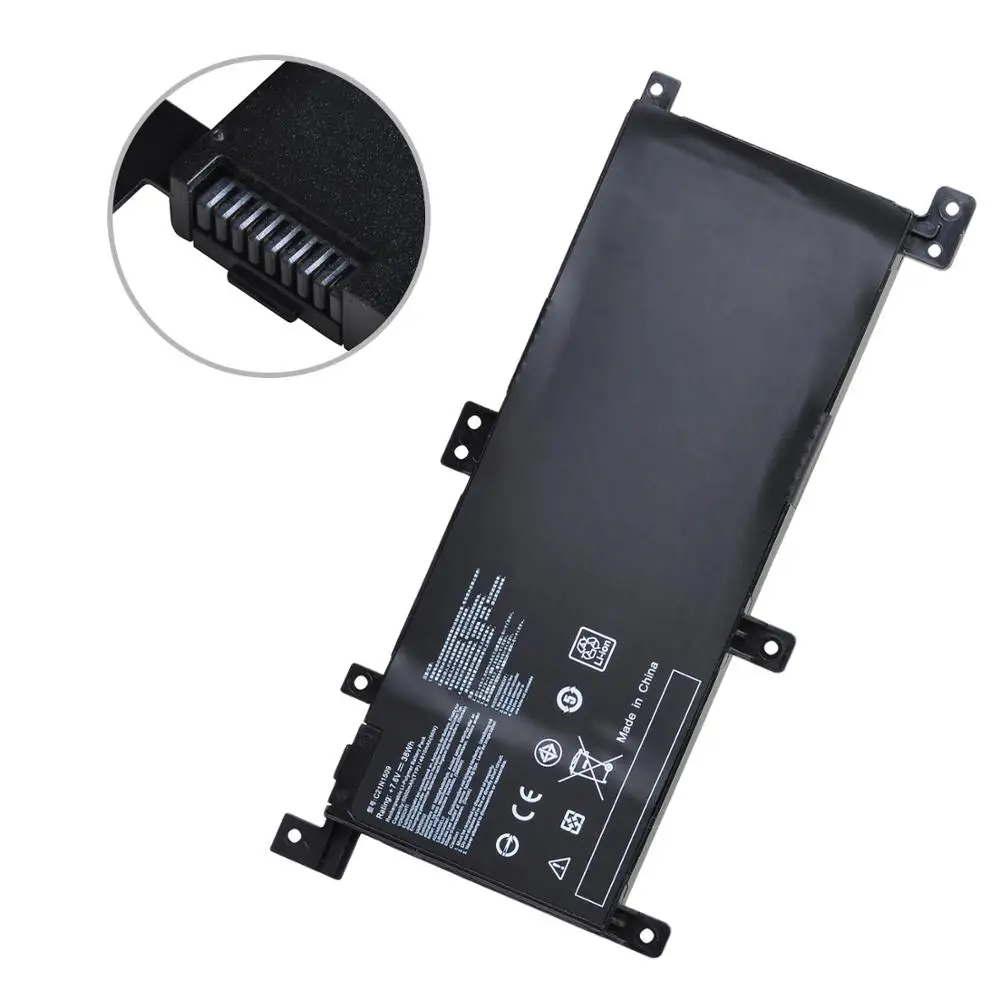 Bateria do Portátil 7.6v para Asus Durapro Vivobook X556ub X556uf X556uj X556uq X556uqk X556ur X556uv F556u 38wh C21n1509 X556ua - Imagem 2