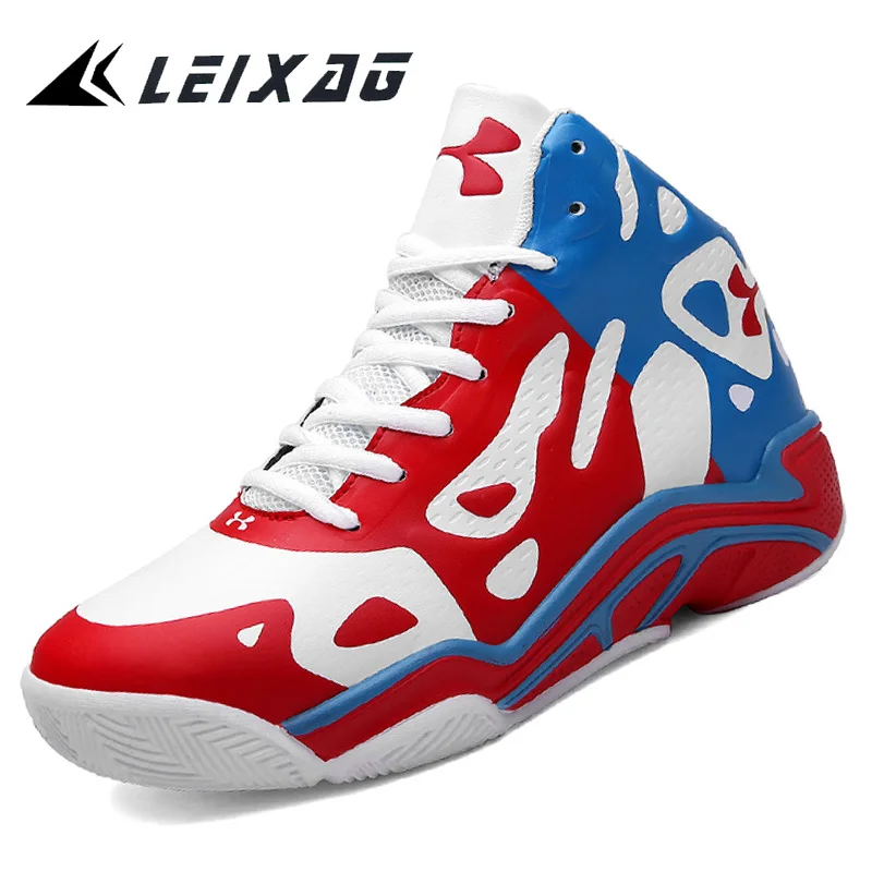 LEIXAG High top Men Basketball Shoes Cushioning Lightweight Basketball