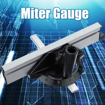 

Miter Gauge with track Stop Table Saw Router Woodworking Bench Lathe Angle Finder Sawing Assembly Measuring Ruler