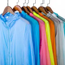 Унисекс быстросохнущие куртки Дышащие анти-УФ износостойкие солнцезащитное пальто с капюшоном верхняя одежда легкая спортивная одежда