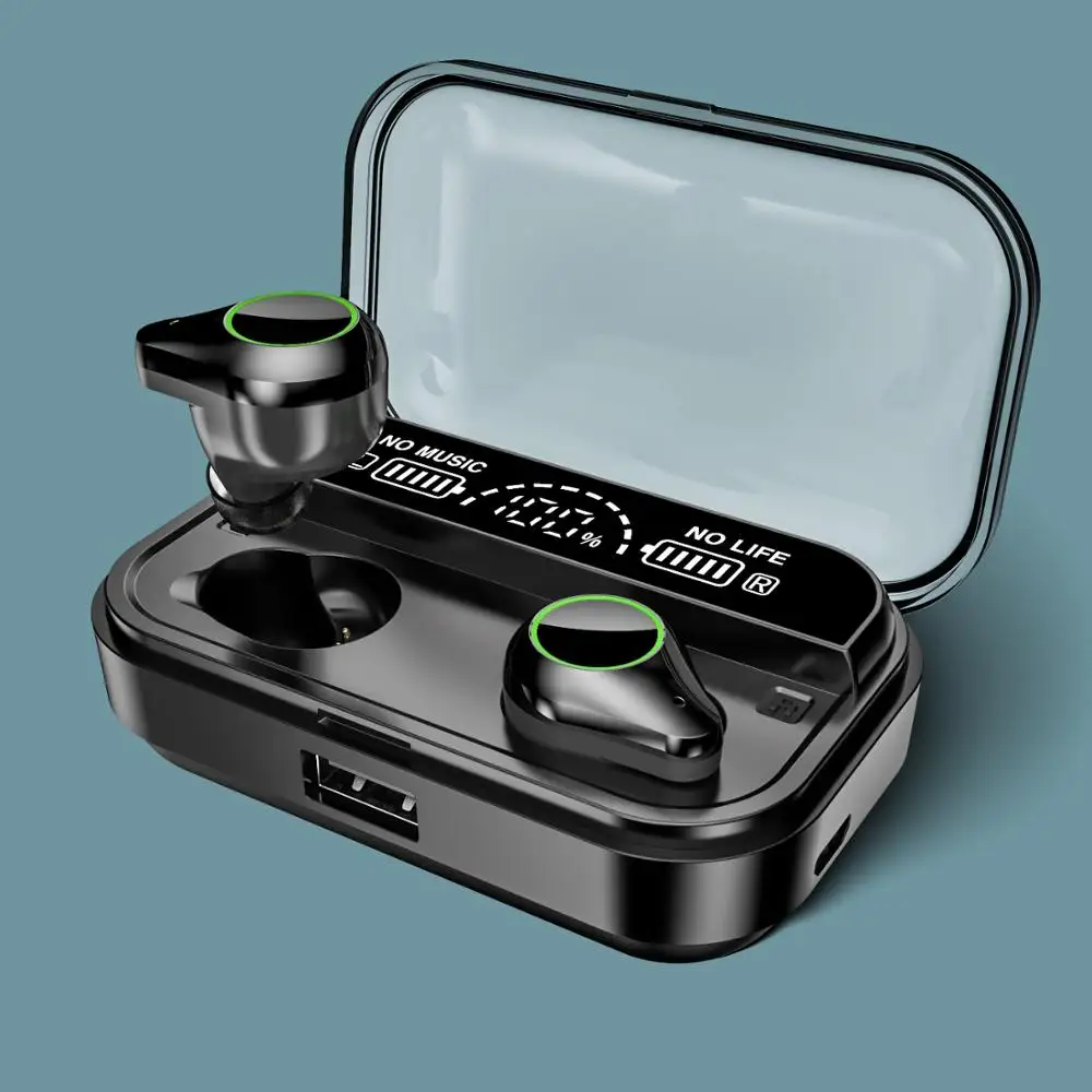 Новые беспроводные наушники T10 Bluetooth 5,0 ушная раковина TWS HIFI спортивные наушники для бега
