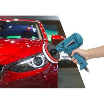 

600W Grinder Polishing Sanding Machine Auto Car Wax Polisher Electric Power Tools 150mm Polishing Pad