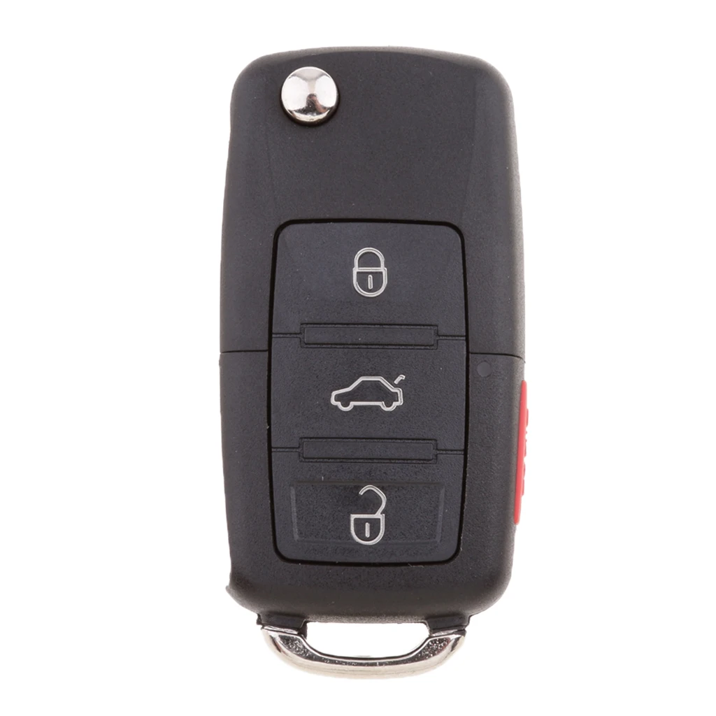 3 Buttons Remote Flip Folding Key for VW Passat 02-05 Golf 02-06 Polo 02-09