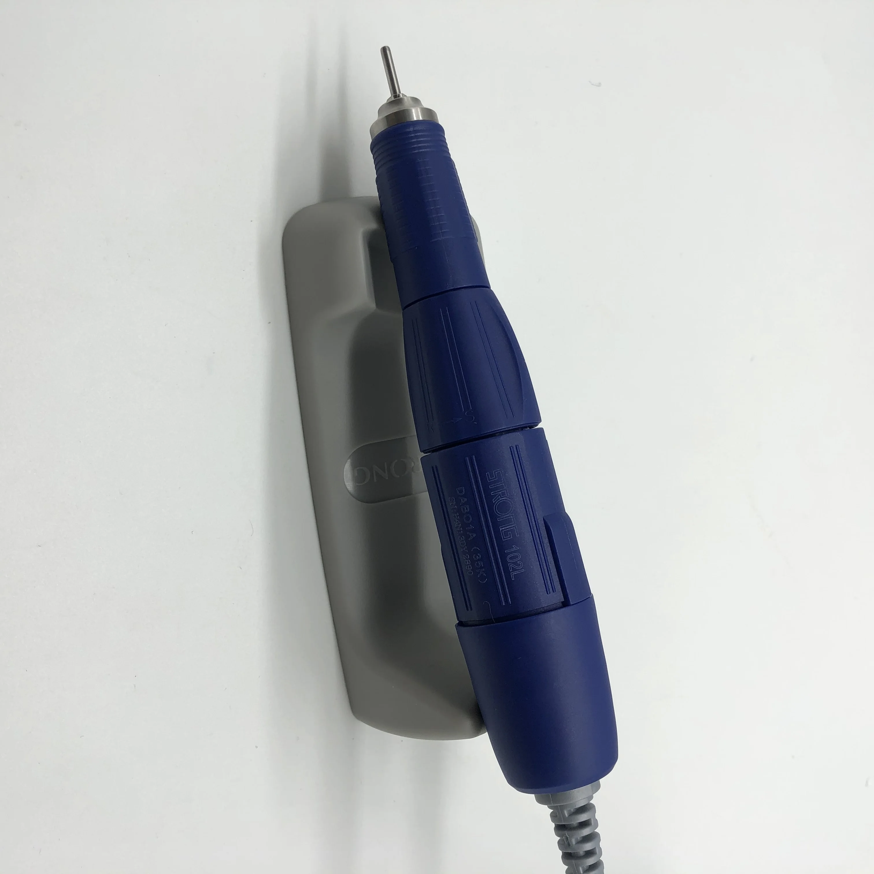 40000RPM STRONG 210 102L Micromotor Handpiece& STRONG 207B Control Box Electric Nail Drill Machine Manicure Nail Art Equipment