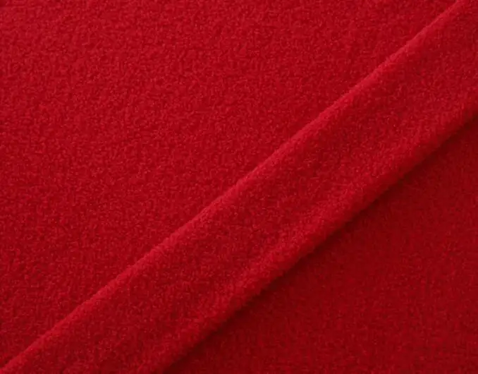 150*50 см флисовая ткань теплый плюш кукла ткань одеяло стол Обложка вельвет ткань сделай сам ручной оболочки материал наука - Цвет: 5 Red