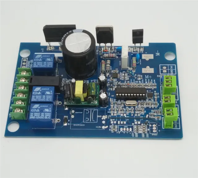 다양한 입력 모드와 안전한 보호장치를 갖춘 DC 모터 속도 조절 스위치