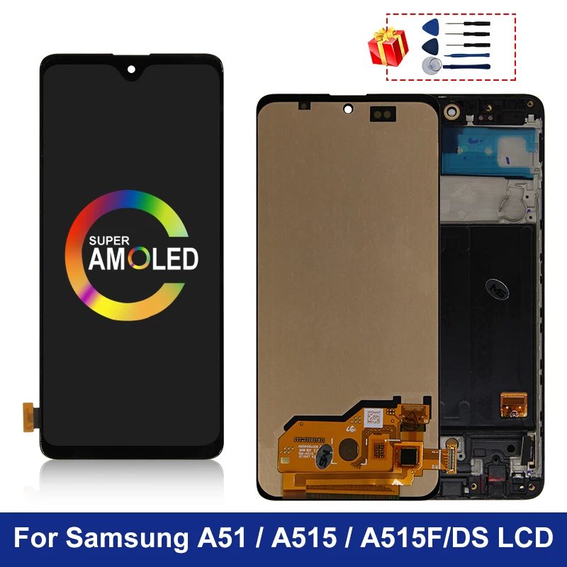 Super Amoled For Samsung Galaxy A515 LCD Display