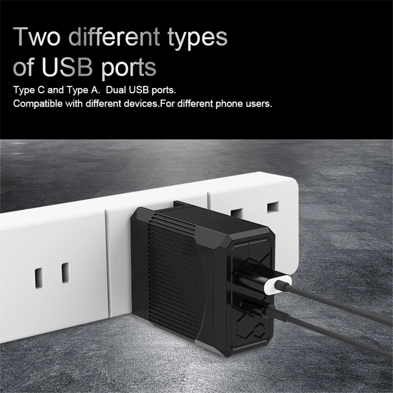 Зарядное устройство USB type-c 18 Вт PD Быстрая зарядка для iPhone 11 pro iPad iPod мобильный телефон PD зарядное устройство для samsung huawei дорожный адаптер
