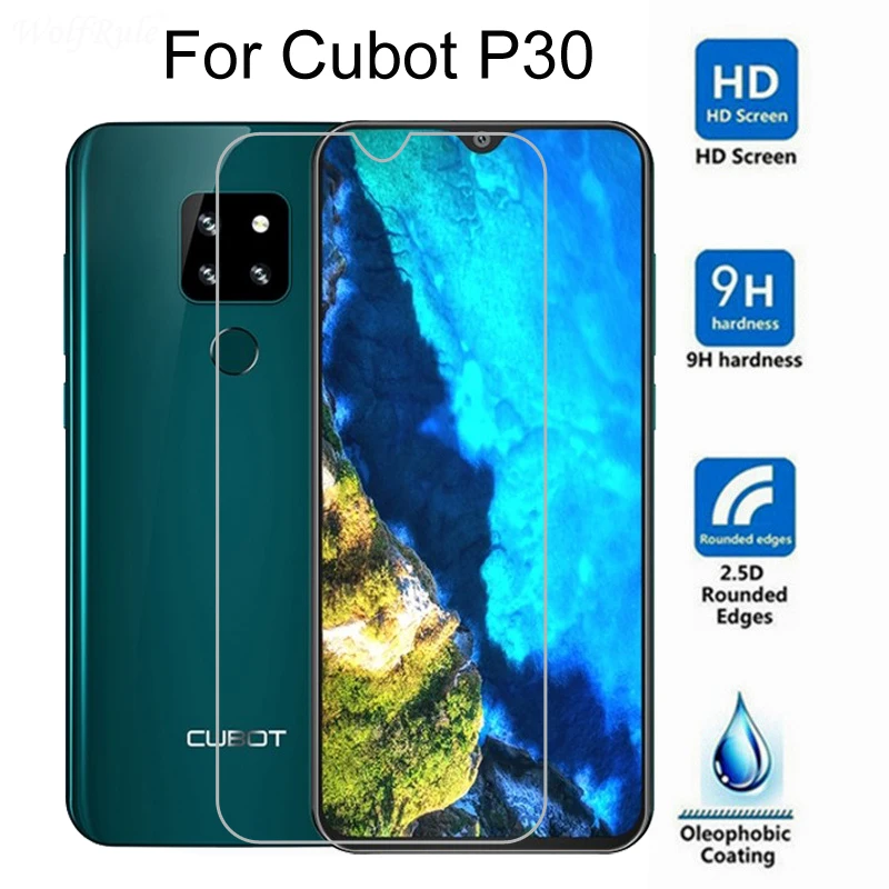Закаленное стекло для Cubot P30 защитная пленка экрана Защитная телефона чехол