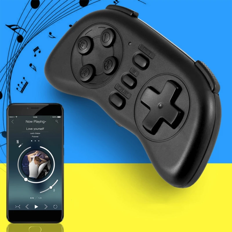 Портативный беспроводной Bluetooth игровой Мини-Игровой контроллер ручка для IOS/Android/Windows