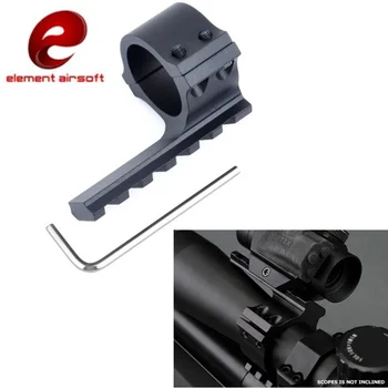 

Element Airsoft Top Rail 30mm Scope Mount Picatinny Rail Tactical Flashlight Mount Gun Hunting Accessories EX309