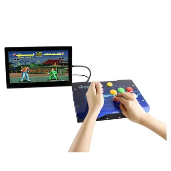 

ShenzhenMaker Waveshare Arcade-C-1P Accessory Pack Arcade Console Building Kit for Raspberry Pi 1 Player Supports RetroPie/KODI