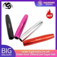 Топ Перманентный макияж машина роторная Татуировка пистолет ручка брови губы тату машина приспособления для ручки набор аксессуаров для татуировки