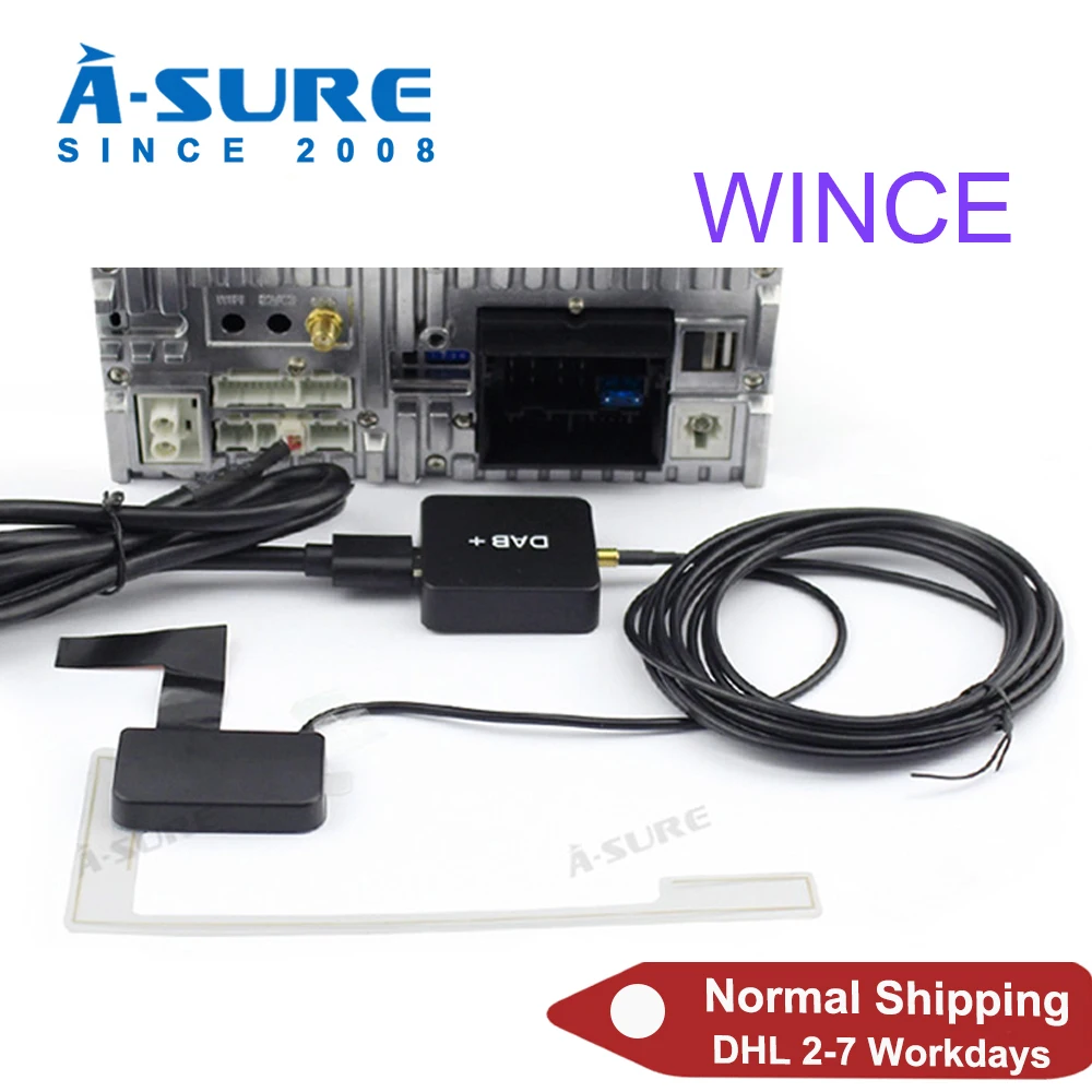 А Sure DAB box антенна ветровое стекло крепление только для уверены Wince Radio|Аксессуары