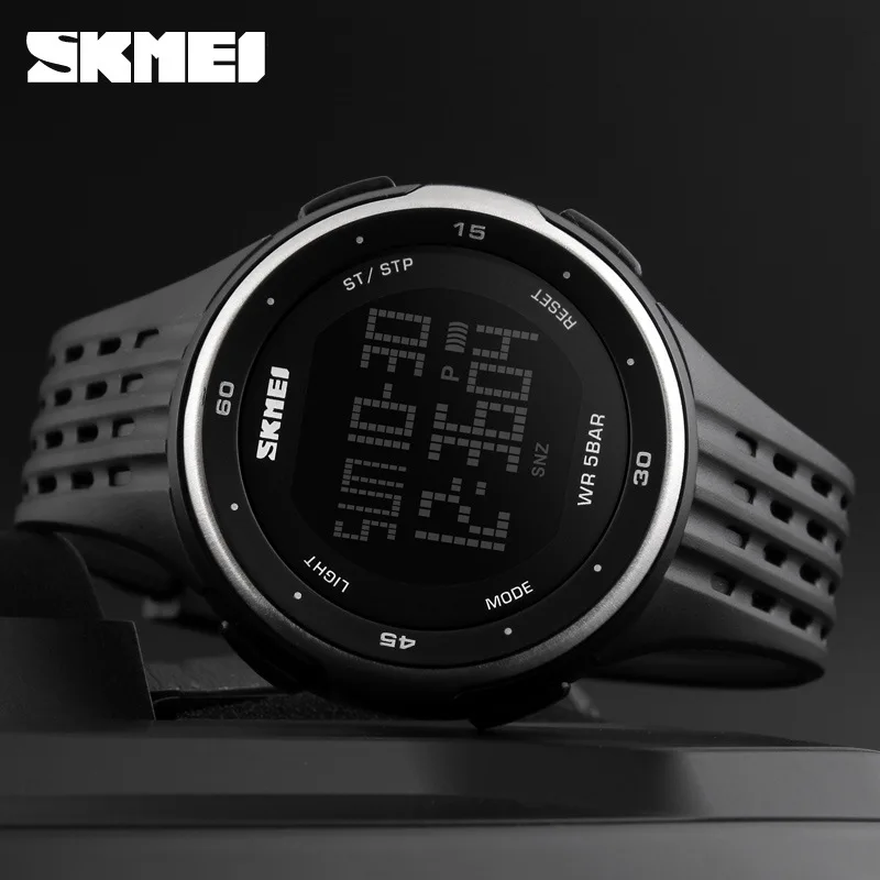 SKMEI Новые Горячие мужские электронные часы многофункциональные модные часы персональные наружные спортивные электронные часы с обратным отсчетом