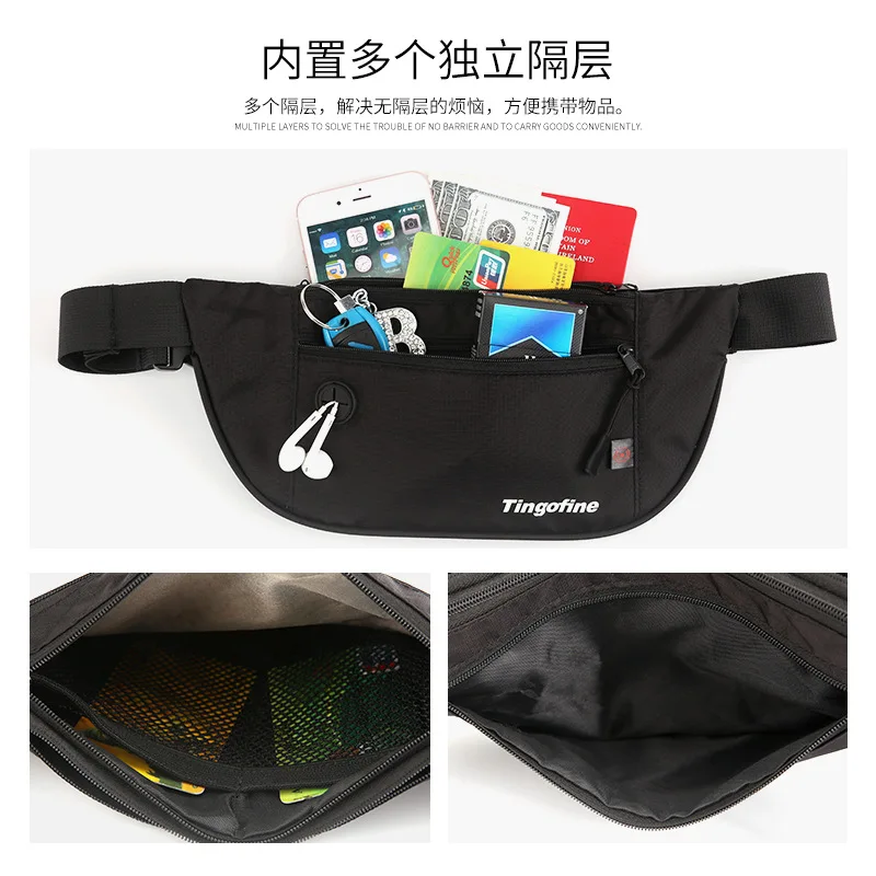 anti theft passport bag