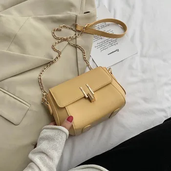 

Summer Small Bag WOMEN'S Bag 2020 New Style Fashion Versitile Fashion Chain Crossbody Bag Network hong yang Gas Square Sling Bag