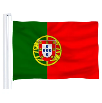 

2017 The Portugal Flag Polyester Flag 5*3 FT 150*90 CM High Quality Cheap Price In-kind Shooting