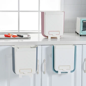 

Large Capacity Trash Cans Kitchen Toilet Garbage Bag Holder Rubbish Bin Dustbin Bucket Crack Press-Type Bathroom Waste Bin