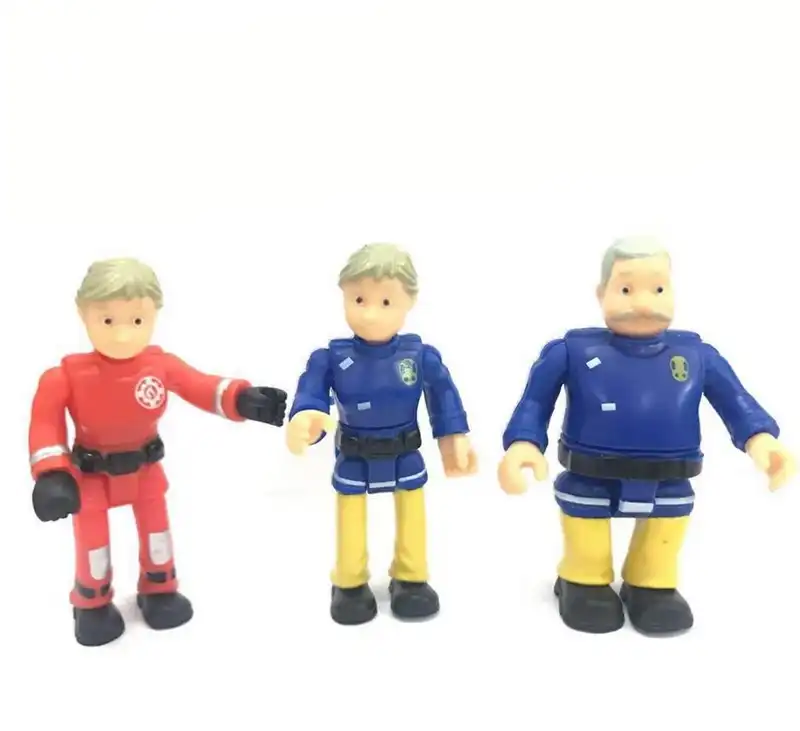 Dibujos Animados Bombero Sam Figura De Juguete Bomberos Estatuilla Steele Penny Norma Pvc Modelo Mini Ninos Munecas De Juguete Aliexpress