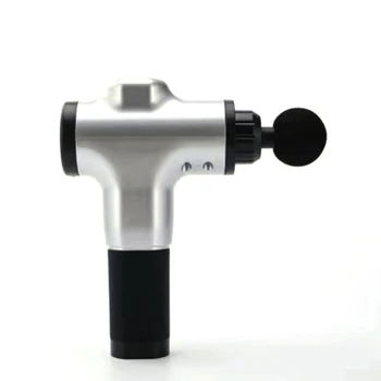 

Massage Gun Deep Muscle Relaxation Sport Exercising Training body Pain Relief Slimming Shaping Massager 4 Heads Portable US/EU