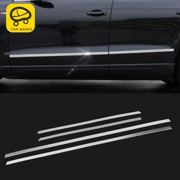 

CarManGo For Audi Q5 B8 B9 2012-2017 Car Styling Door Gate Side Body Cover Trim Frame Sticker Chrome Exterior Accessories