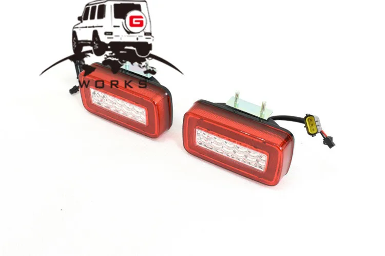  rear bumper LED W463 (14)