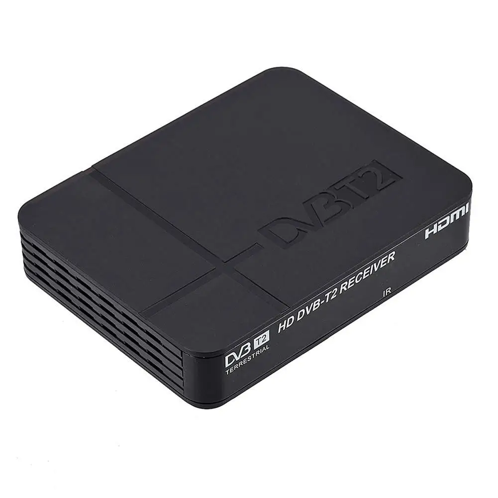 Полностью HD 1080P цифровой DVB-T2 высокого качества ABS пластик наземный ТВ-тюнер мощный телеприставка