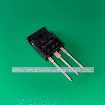 

4pcs/lot SKW25N120 TO247 K25N120 SKW 25N120 IGBT 1200V 46A 313W TO247-3 SKW25N120FKSA1 SKW25 N120