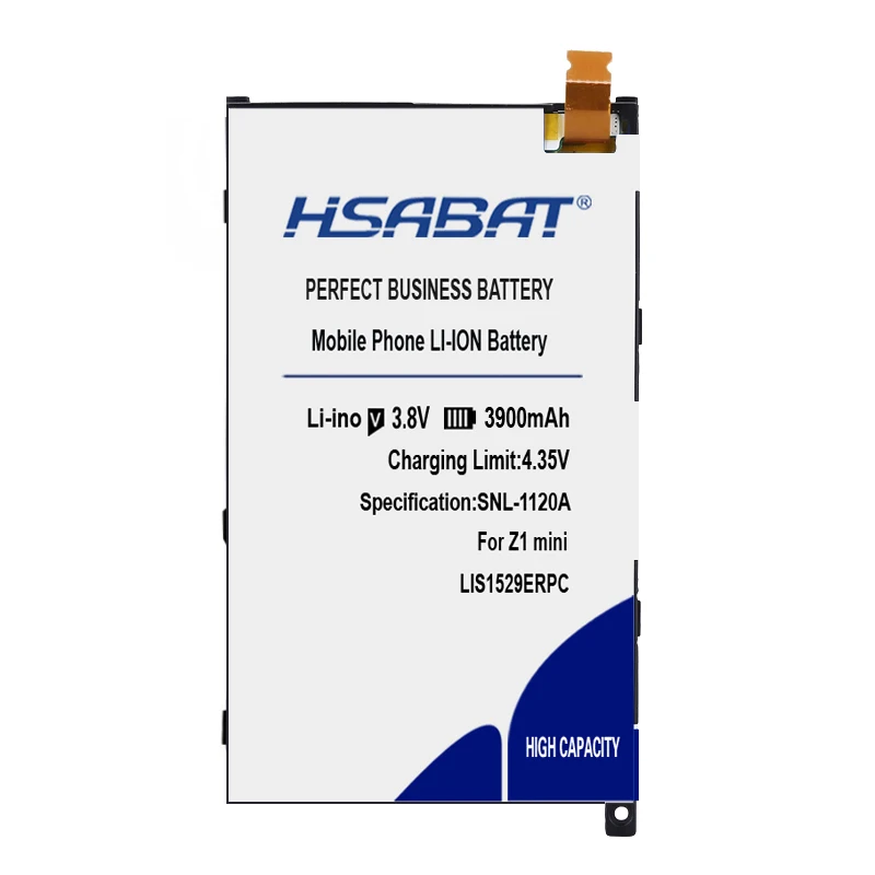 Аккумулятор HSABAT 3900mAh LIS1529ERPC для sony Xperia Z1 mini Z1mini D5503 Z1 Compact M51w