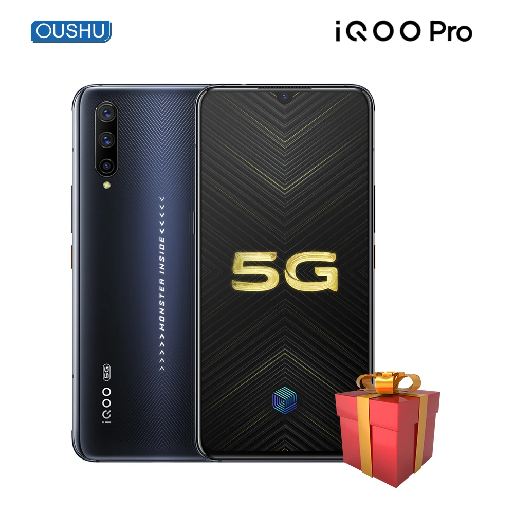 Смартфон vivo IQOO Pro с восьмиядерным процессором Snapdragon 855Plus большой аккумулятор 4500